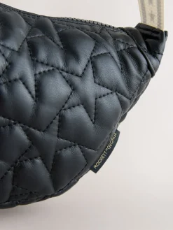 Quilted Cross-Body Bag with Star Strap*Rockett St George Clearance