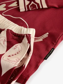 Textured Satin Button Through Pyjamas*Rockett St George New