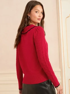 - gebreide trui met kraag*Love & Roses