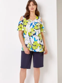 - Knielange stretchshort*Roman Clearance