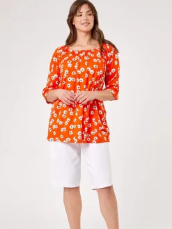 - Knielange stretchshort*Roman Outlet