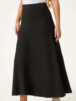 Petite gebreide midirok met stretch*Roman Online