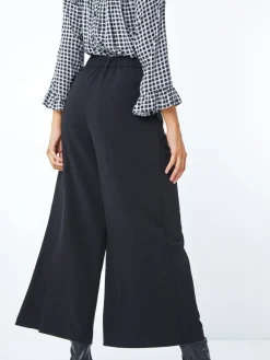 Romeinse broekrok met stretch en wijde pijpen*Roman Outlet