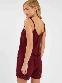 - - Korte pyjama met kanten randje*Accessorize Clearance