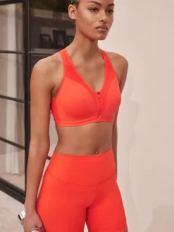 - B-GG Active Sports high impact Dry Tech-sportbeha met rits aan de voorkant*Next Best