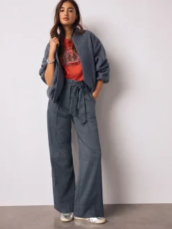 Rood - Embellished Match Box Short Sleeve Crew Neck Top*Next Outlet