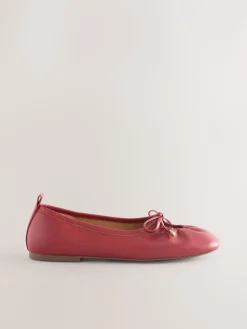 - Forever Comfort® Tie Up Round Toe Ballet Flats*Next New