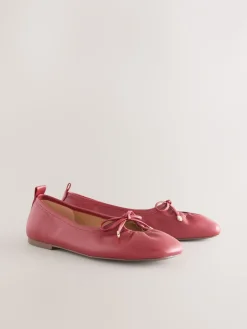 - Forever Comfort® Tie Up Round Toe Ballet Flats*Next New