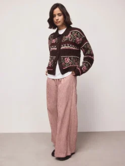 - Gingham Wide Leg Trousers*Next