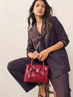 - Handtas met krokodillenleereffect*Next Online