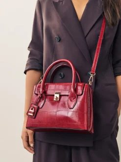 - Handtas met krokodillenleereffect*Next Online