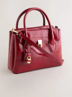 - Handtas met krokodillenleereffect*Next Online