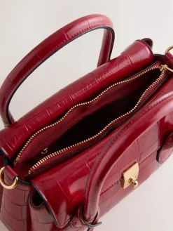 - Handtas met krokodillenleereffect*Next Online