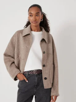 - Leather Studded Eyelet Belt*Hush Discount