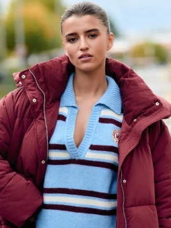 - Lange regenbestendige gewatteerde jas*Next