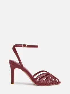 - Eros Caged Stiletto Heel Sandals*Linzi Hot