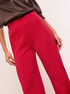Rood - - Broek met wijde pijpen en hoge taille*Lipsy Sale
