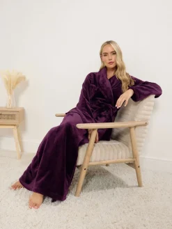 - Super Luxe Shawl Maxi Robe*Long Tall Sally Best