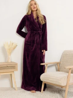 - Super Luxe Shawl Maxi Robe*Long Tall Sally Best