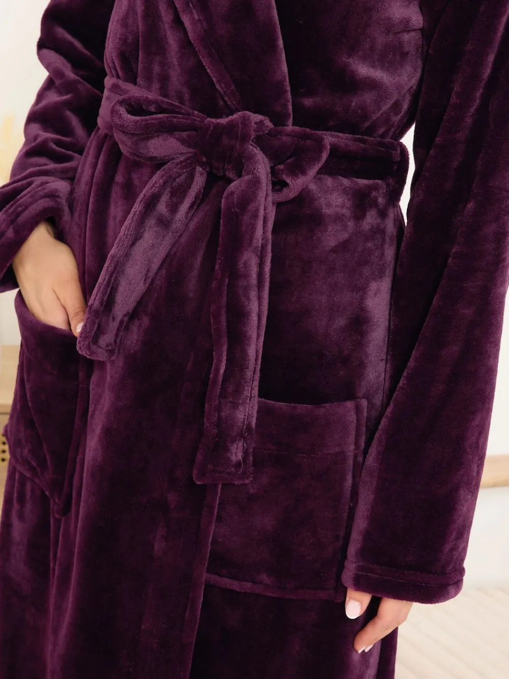 - Super Luxe Shawl Maxi Robe*Long Tall Sally Best