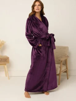 - Super Luxe Shawl Maxi Robe*M&Co Clearance