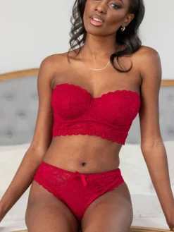 Rood - Rebel Knickers*Pour Moi Online