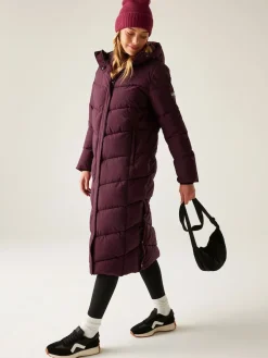 Rood - Eloria zware waterafstotende stretchy jas*Regatta New