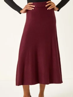 - Shimmer Knit Midi Skirt*Roman Sale