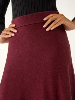 - Shimmer Knit Midi Skirt*Roman Sale