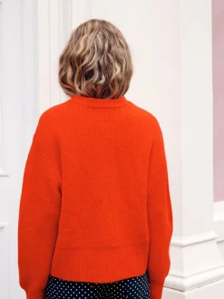 - Scarf Layer Lace Trim Knitted Jumper*Next Best