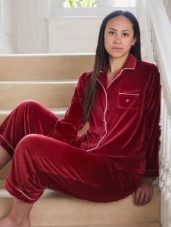 - luxe kerstpyjama van zacht aanvoelend velours*The Little Tailor Clearance