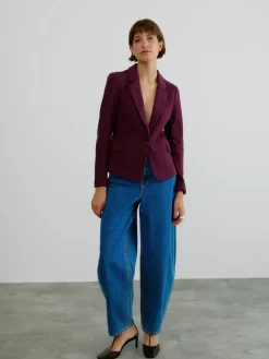 Rood - blazer met aansluitende pasvorm*VERO MODA New