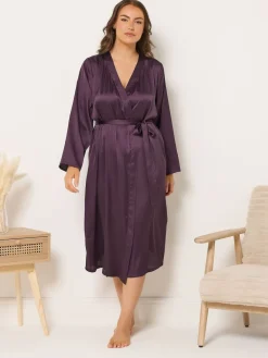 - - Satijnen kamerjas*Yours Curve