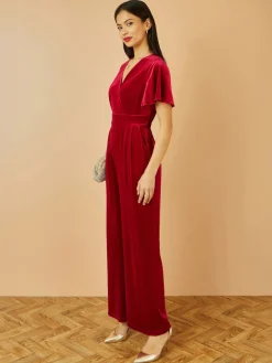 - - Jumpsuit met engelenmouwen*Yumi Online