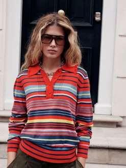 - Soft Touch Cotton Rich Frill Polo Top*Next Best