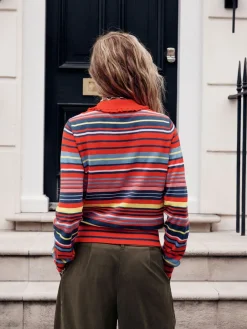 - Soft Touch Cotton Rich Frill Polo Top*Next Best