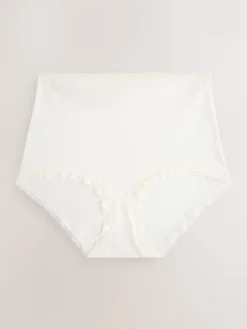 Rood hart/groene ruit - Katoenen kanten slipjes 4 stuks*Next Online