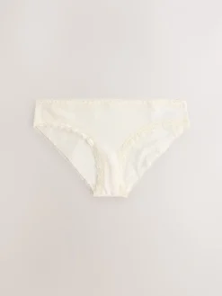 Rood hart/groene ruit - Katoenen kanten slipjes 4 stuks*Next Online