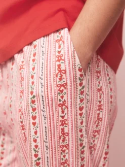 Rood met print - Pyjama met korte mouwen*Next Sale