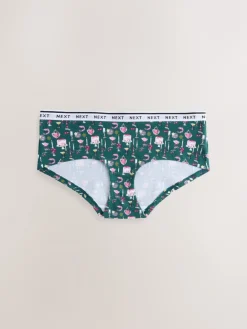 - 7 Katoenen slipjes met logotailleband*Next Clearance