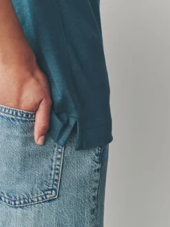 - Modal slouch T-shirt met korte mouwen verpakking van 3*Next Discount