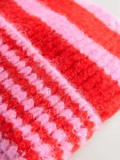 - Stripe Knitted Beanie Hat*Next New