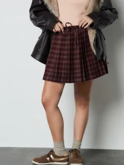 - Pleated Pull On Mini Skirt*Next Sale