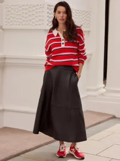 - 100% Wool N.Premium Polo Jumper*Next New