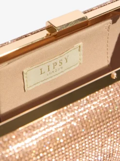 - Embellished Box Clutch Bag*Lipsy