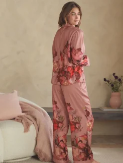 - - Satijnen pyjama met knopen*B by Ted Baker Discount