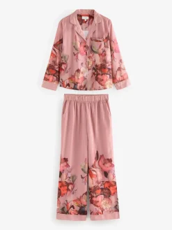 - - Satijnen pyjama met knopen*B by Ted Baker Discount