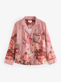 - - Satijnen pyjama met knopen*B by Ted Baker Discount