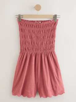 - Bandeau playsuit met plooien*Next Sale