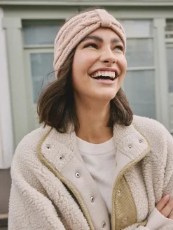 Roze - Cable Knit Headband*Next Outlet